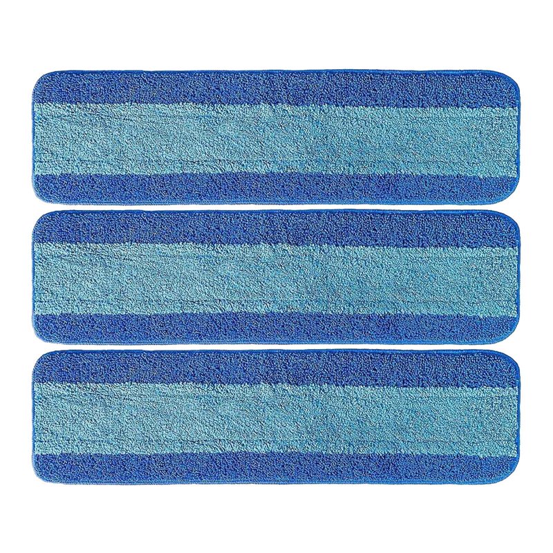 Clearance Cleaning Brush under $10,3 Pack Microfiber Mop Pads For Mop For Hardwood Floor Cleaner