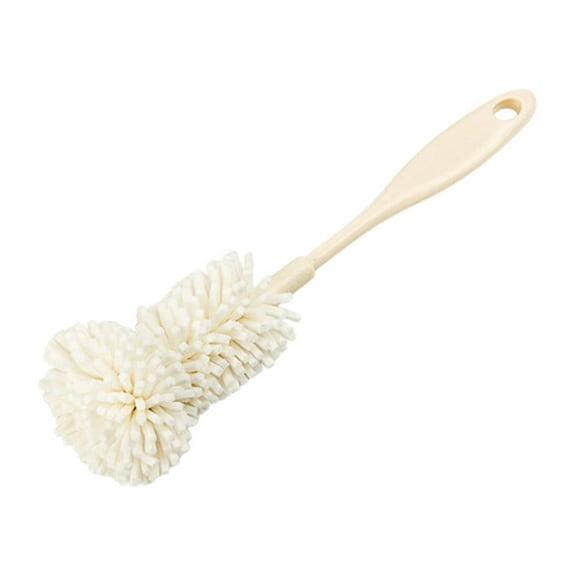 Clearance Cleaning Brush under $5,Long Cleaning Brush Foam For Bottle Cup Wine Glass Bar Kitchen Cleaner