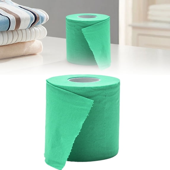 Clearance Cleaning Supplies under $1,Colored Toilet Paper Multicolor Funny Novelty Toilet Paper Sustainable And Soft For Home Camping Trave