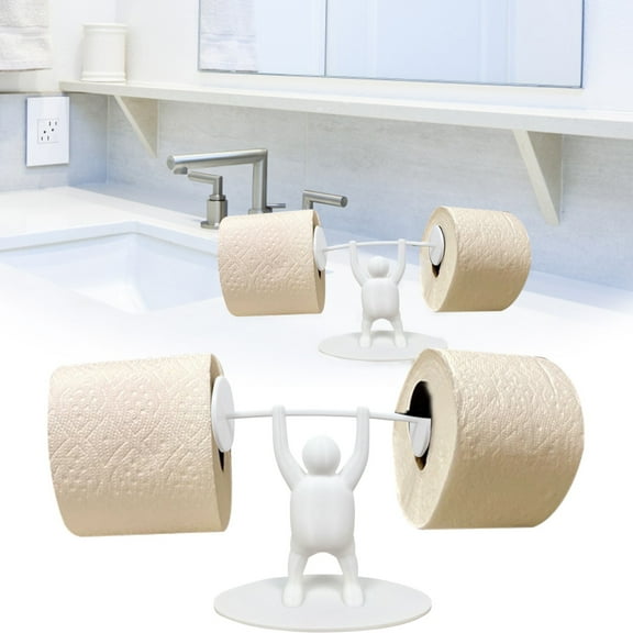 Clearance Cleaning Supplies under $10,A Fun Bathroom Decoration With 3d Printed Toilet Paper Holder Strong Man Toilet Paper Holder Stand