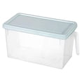 thumbnail image 1 of Clearance Closure Bags & lids & Boxes under $5,Plastic Storage Containers Square Storage Organizer Stackable Refrigerator Organizer Handle Kitchen Containers With Lids For Vegetables Meat Egg, 1 of 6