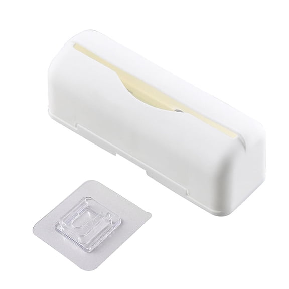 Clearance Closure Bags & lids & Boxes under $5,Wall Mounted Bag Dispenser And Adhesive Bag Storage Hanging In Kitchen Bathroom Storage Wall Mounted Light Luxury Home