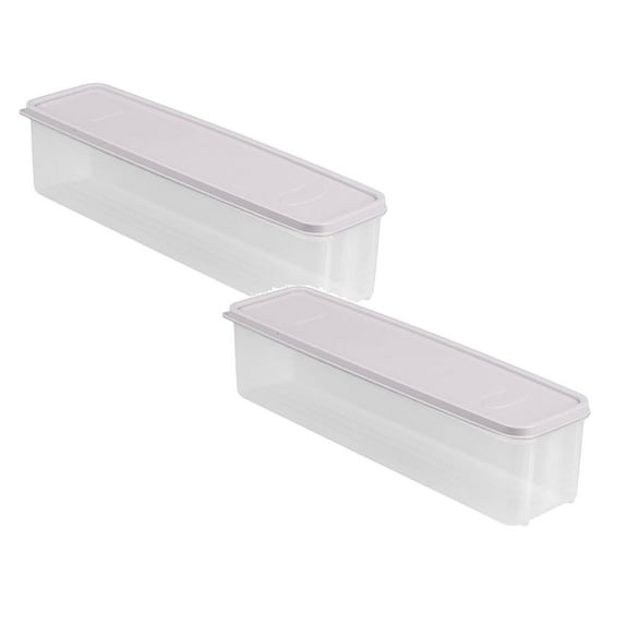 Clearance Closure Bags & lids & Boxes under $7 Food Storage Container Set Airtight Stackable Spaghetti Contianers Portable For Kitchen And Pantry Plastic Organizer For Noodles Rice Pasta Coffee