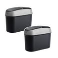 thumbnail image 1 of Clearance Closure Bags & lids & Boxes under $6 Car Trash Can Multi Purpose Car Portable Storage Mesh Bag Car Garbage ，Grey, 1 of 6