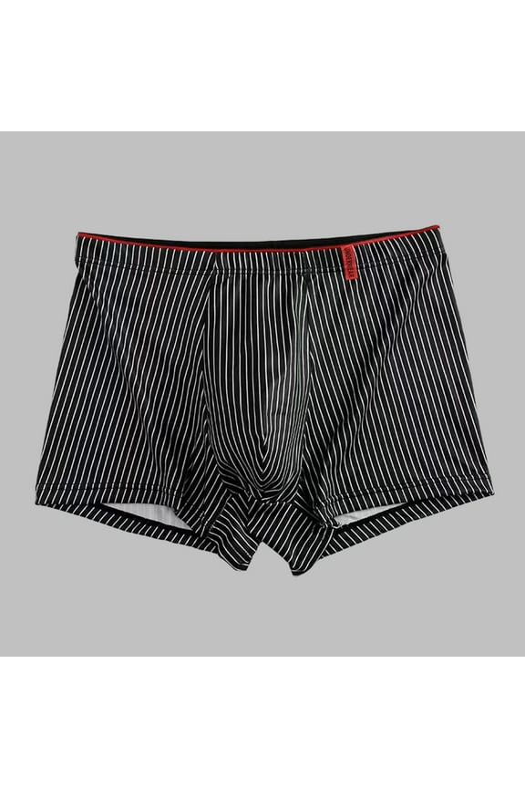 Clothes Under $5.00 Abomasnow Man’s Boxer Shorts Ice Silk Elastic Loose Simple Underwear Casual Soft Lightweight Quick Dry Underwear Breathable Panty