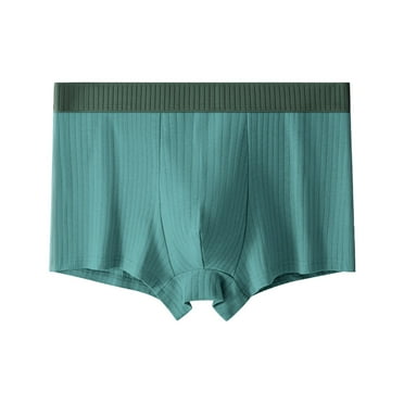 Clearance Clothes Under $5.00 TMOYZQ Mens Plus Size Boxer Briefs Comfort High Waist Tagle-Free Stretch Underwear Breathable Moisture-Wicking Cotton Underwear