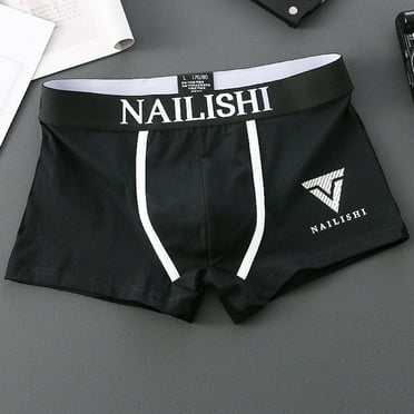 Clearance Clothes Under $5.00 TMOYZQ Mens Plus Size Boxer Briefs Soft Low Wasit Stretch Cotton Underpant Breathable Moisture-Wicking Underwear for Men