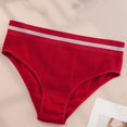 thumbnail image 1 of Clearance Clothes Under $5.00 TMOYZQ Plus Size Seamless Underwear for Women Comfort High Waist Stretch Bikini Panties Soft Tummy Control Ladies Briefs, 1 of 7