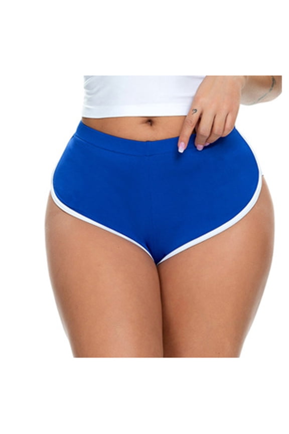 Clearance Clothes Under $5 TMOYZQ Women's Booty Shorts High Waisted Butt Lifting Running Shorts Quick Dry Athletic Yoga Gym Workout Shorts Tummy Control Biker Shorts Hot Pants