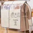 thumbnail image 1 of Clearance!!Clothes Cover Dustproof Garment Rack Cover, Garment Suit Cloth Protector Closet Storage Clothes Dust Cover, 1 of 6