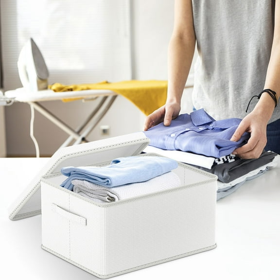 Clearance Clothes Sorting And Storage Box, Large Size Clothes Storage Box, PVC Foldable Wardrobe Sorting Box, Household Storage Box