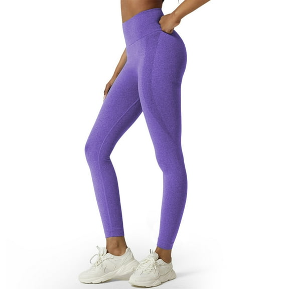 Clearance Clothes Under $10.00 TMOYZQ High Waisted Leggings for Women - Full Length Capri Buttery Soft Butt Lift Yoga Pants for Workout Athletic Gym