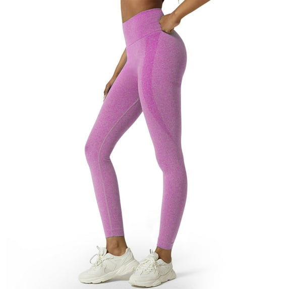 Clearance Clothes Under $10.00 TMOYZQ Leggings for Women Casual Seamless Butt Lift Elastici Yoga Pants High Waist Tummy Control Workout Gym Yoga Pants