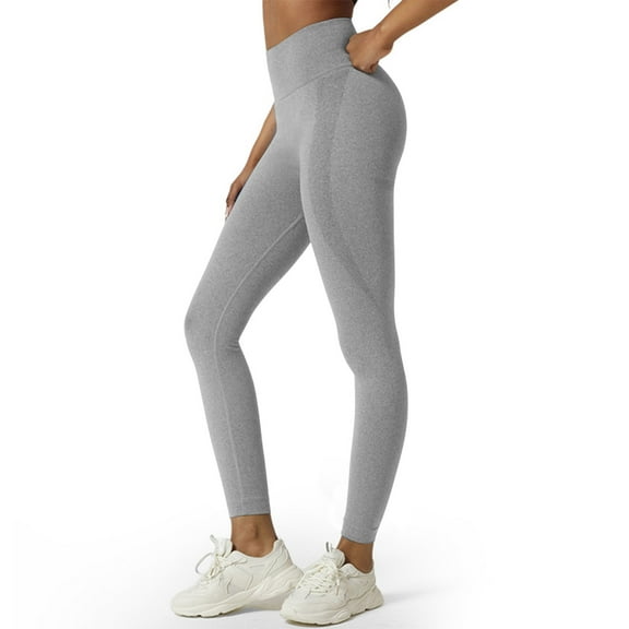 Clearance Clothes Under $10.00 TMOYZQ Leggings for Women Casual Seamless Butt Lift Elastici Yoga Pants High Waist Tummy Control Workout Gym Yoga Pants