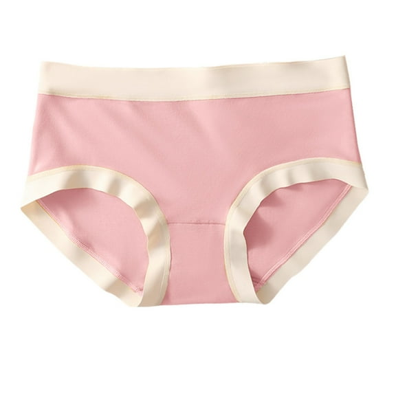 Clearance Clothes Under $5.00 TMOYZQ Cotton Underwear for Women High Wasit No Show Ladies Panties Soft Stretch Invisibles Briefs M-2XL