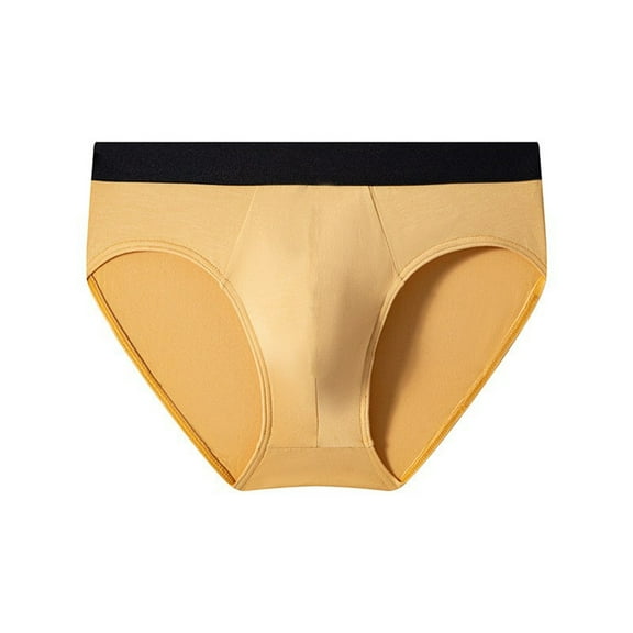 Clearance Clothes Under $5.00 TMOYZQ Men's Briefs Soft Tag-free Elastic Waist Underwear Breathable No Fly Pouch Super Comfort Underpants