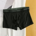thumbnail image 1 of Clearance Clothes Under $5.00 TMOYZQ Mens Ice Silk Boxer Briefs Breathable Moisture-Wicking Performance Stretch Underpants Soft Tag-Free Briefs in Plus Size (L-4XL), 1 of 3