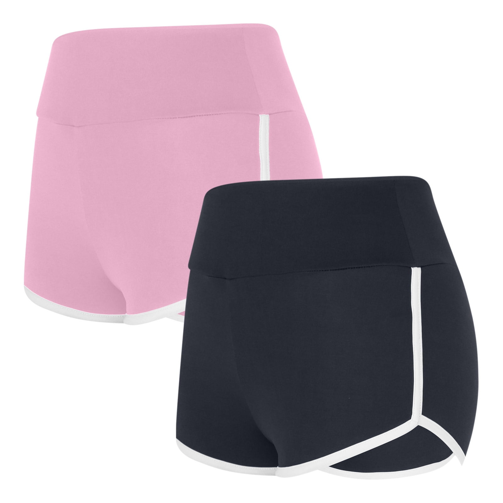 Clearance Clothes Under 7.00 Abomasnow 2 PCS Biker Shorts for Women