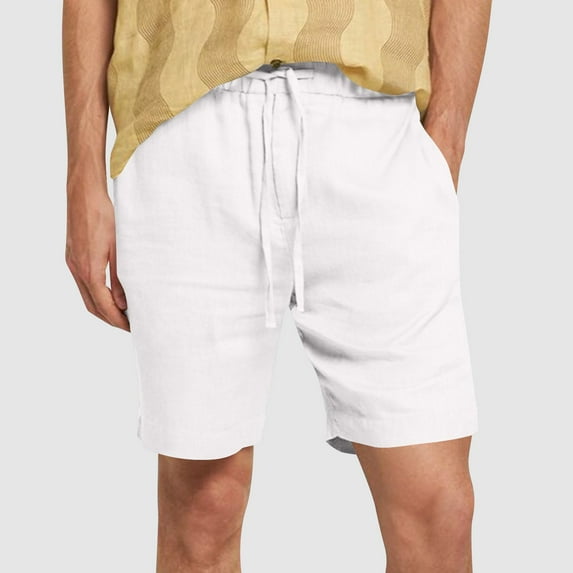 Clearance Clothes under $10.00 Ofreoo Men's Stretch Shorts Casual Classic Summer Beach Shorts Drawstring With Zipper Pocket