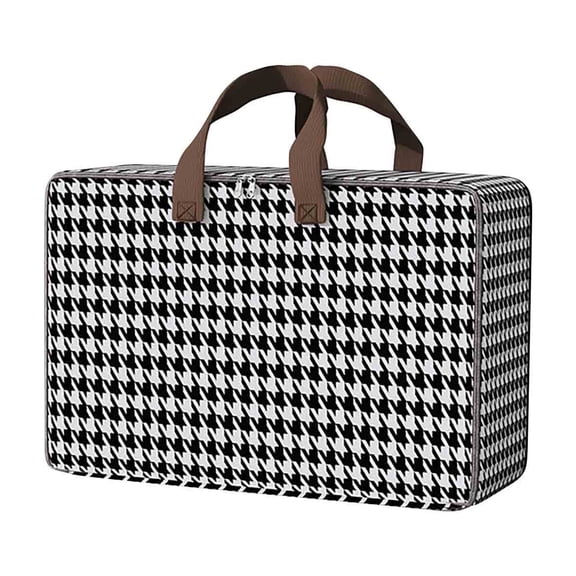 Clearance Clothing Storage Box Large Capacity Household Wardrobe Foldable Cotton Quilt Bag Fabric Art Portable Moving And Packing Bag