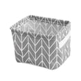 thumbnail image 1 of Collapsible Storage Basket Bins, Decorative Foldable Rectangular torage Box Cubes, Containers with Handles, Shelf Organizer, 1 of 6