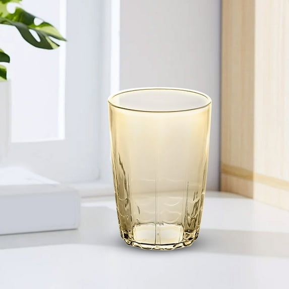 Cup*1 Colorful Heat Pc Plastic Cup/Tea Cup/Beverage Cup 14 Ounces Capacity Stackable Design Suitable for Restaurants and Household Drinking Use