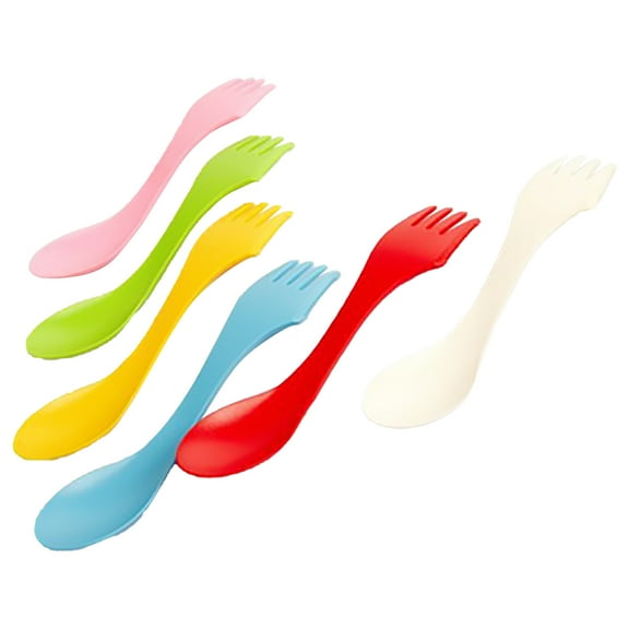 Clearance! Colorful Sporks Versatile Utensil Spoon, Ngxiha Combo Flatware for Outdoor Activities