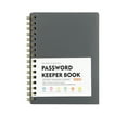 thumbnail image 1 of Clearance! Compact A6 Password Coil Notebook – Index Tabbed Keeper, a Portable Journal Notebook for Business Meetings and Password Storage, 1 of 3