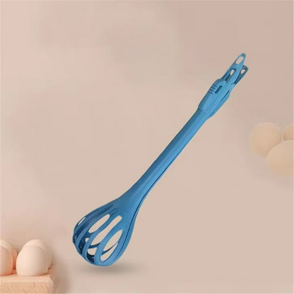 Clearance Cooking Utensils under $1,Food Clip & Egg Whisk Multi Function Egg Beater And Bread Clip Handheld Egg Mixer Plastic Egg Beater Multifunctional Kitchen Tool (1 Pcs)