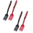 thumbnail image 1 of Clearance Cooking Utensils under $15 2PCS Silicone Flexible Fork Heat Cooking Fork Tools Dishwasher Kitchen Fork Kitchen Non Stick Fork For Bake And Stir Mix Ingredients Whisk Eggs, 1 of 7