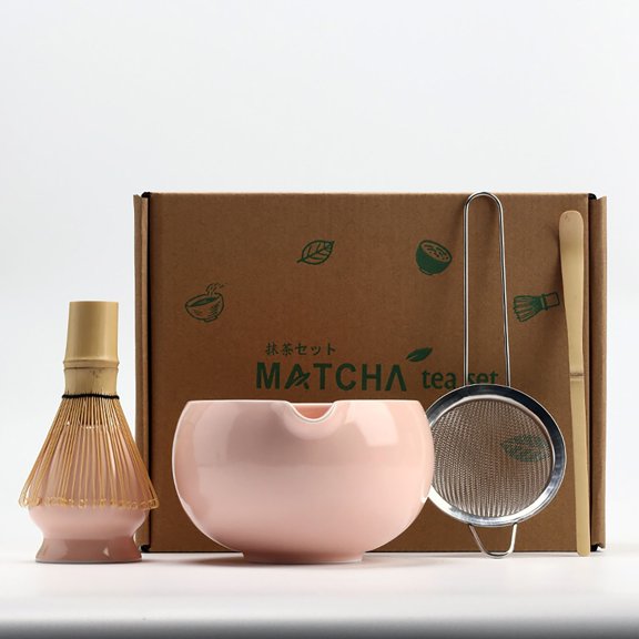 Clearance Cooking Utensils under $20,Matcha Tea Set With Whisk Ceramic Bowl & Holder – Matcha Making Kit For Traditional Japanese Tea – Ideal Matcha Set For Beginners And