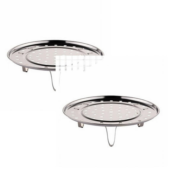 Clearance Cooking Utensils under $6 Steamer Rack Premium 304 Stainless Steaming Rack Steam Tray With Removable Legs For Steamer Cookware Instant Pressure Cooker Multi Functional Steamer Basket