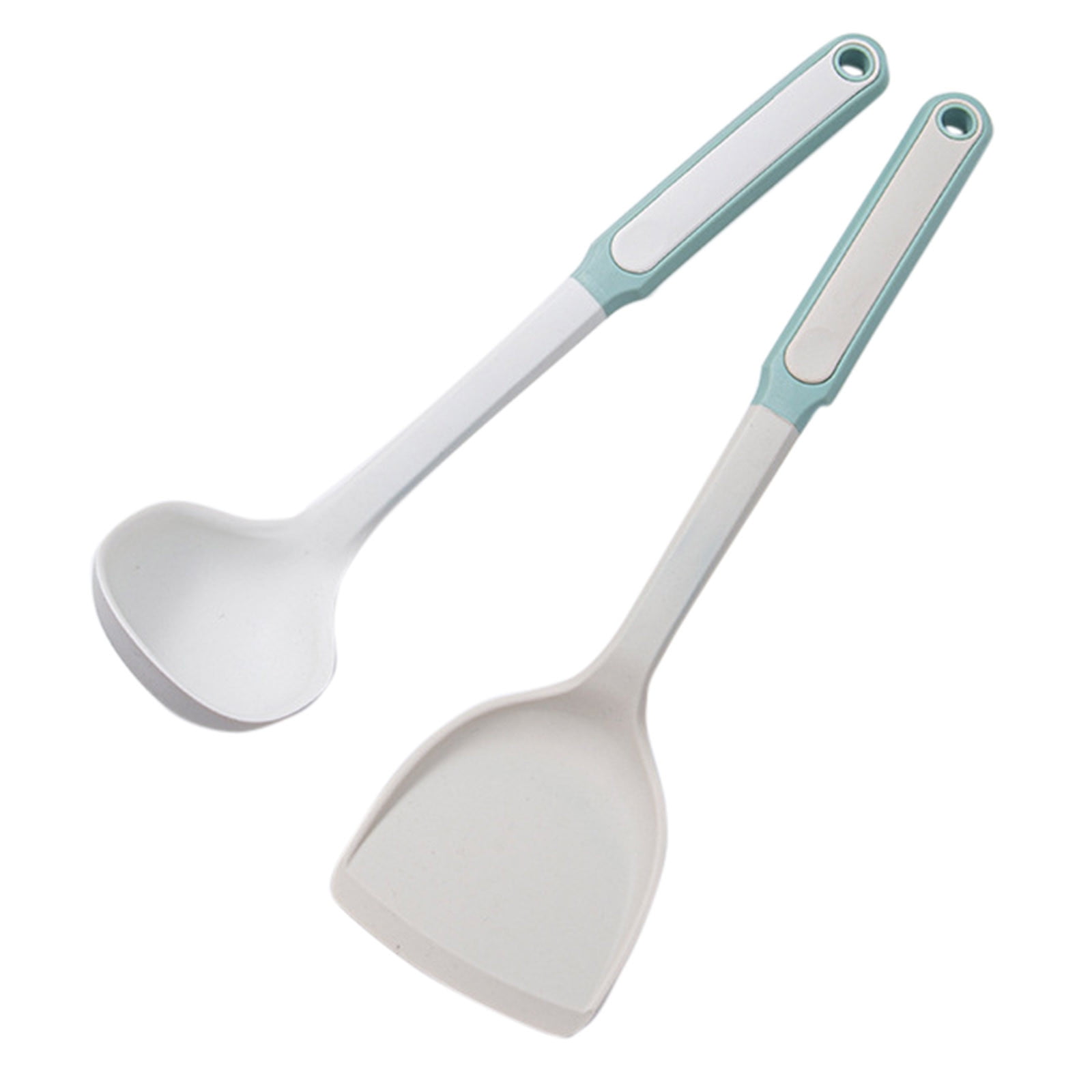 Clearance! Cooking Utensils Spatula Soup Spoon Food Grade Silicone Heat