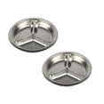 thumbnail image 1 of Clearance Cooking Utensils under $6 Baby Plates – Stainless Divided Plates For Toddlers Dishwasher ，2 Size, 1 of 9