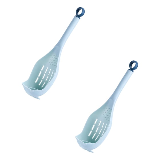 Clearance Cooking Utensils under $6 Multifunctional Cooking Spoon Scoop Colander Strainer Masher For Cooking Draining Mashing