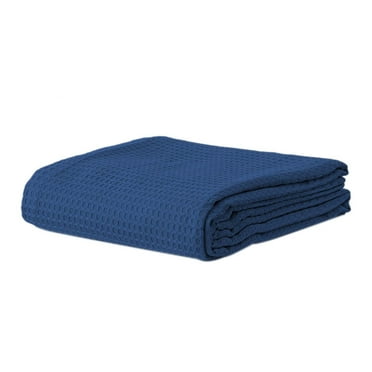 Clearance!!! Coolings Blanket Cool Cotton Blanket Lightweight Breathable Blanket Of Rayon From for Hot Sleepers Throws for Bed Blue