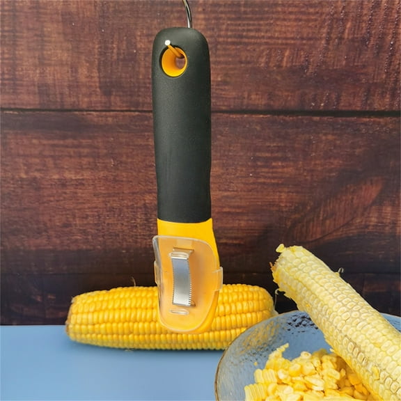 Clearance Corn Peeler under $5,Kitchen Corn Cob Remover Stripper Peeler Cutter Tool Kernel Stainless