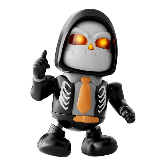 Clearance Countdown! Halloween Dancing Skeleton Robot Novelty Funny Toy Electronic Animated With Music And Lights For Party Novelty Funny Toy 8.7"X5.9" Birthday Gift For Boys And Girls