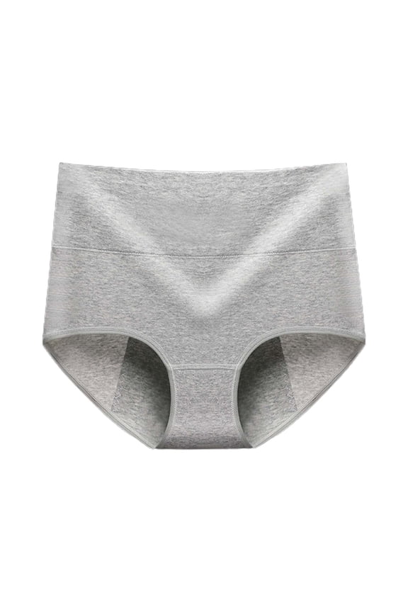 Cqxid525 Panties for Women Women's Underwear High Absorbency Cotton Underwear Heavy Leakproof Postpartum Menstrual Protective Briefs Soft Strech Ladies Breathable Gray