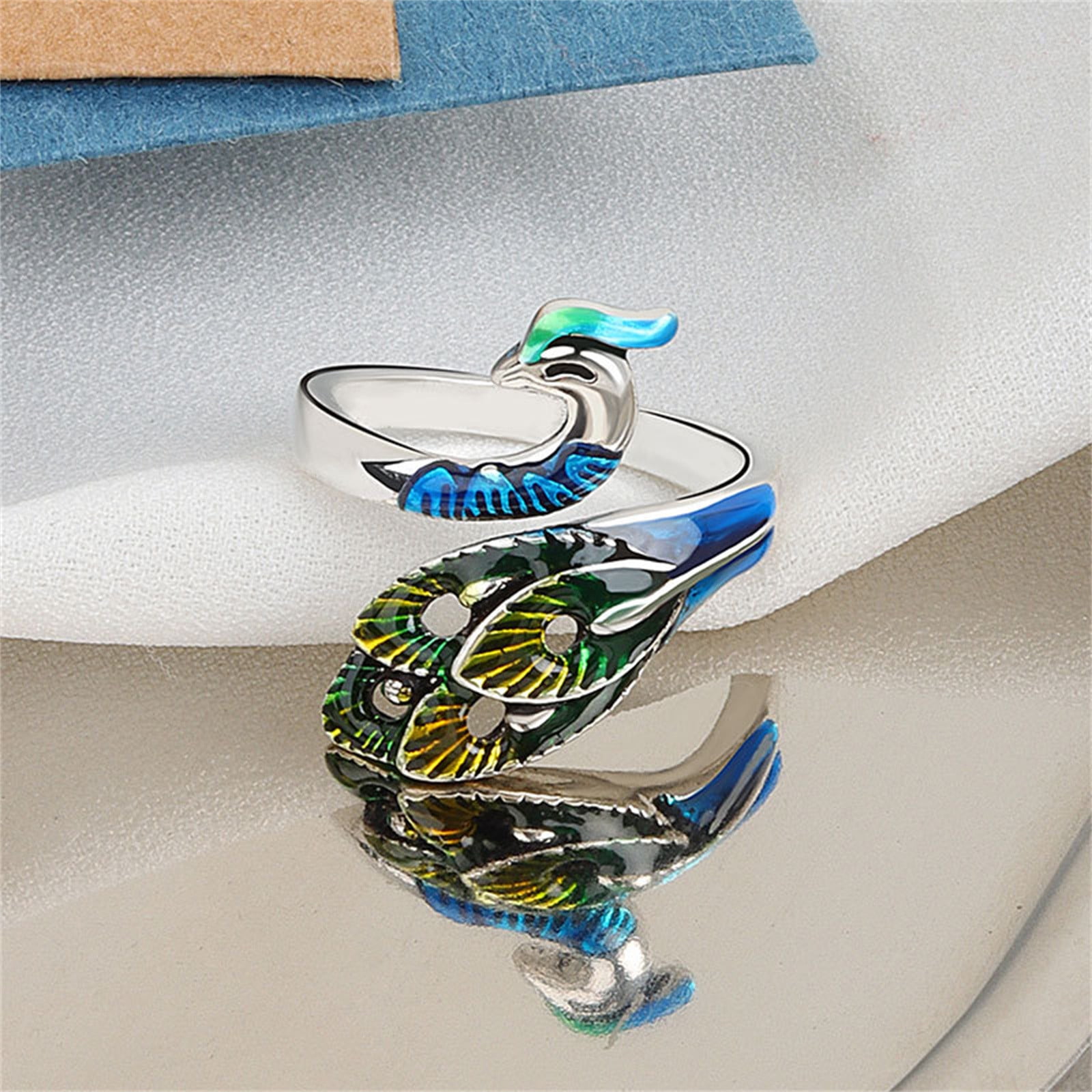 Anneau De Tension En Crochet Serpent Pour Crochet, Gaucher Et Droitier, Anneau à Tricoter Réglable Pour Gauchers Et Droitiers, Crochet De Doigt, Prise Ferme