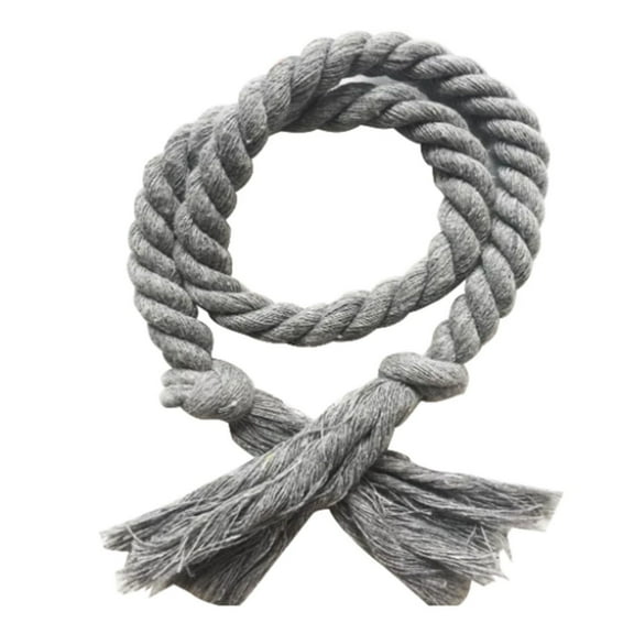 Clearance below $5 Curtain 2Pcs Curtain Tiebacks Rope Outdoor Curtain Tiebacks Natural Cotton Curtain Ties Village Rural Rustic Curtain Holdbacks Farmhouse Boho Curtain Tie Backs Holders For Dr