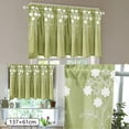 thumbnail image 1 of Clearance! Curtain Under $10 Floral Curtains Kitchen Coffee Curtains Bedroom Rod Curtains Lace Short Curtains Lace Curtains 54 X 24 Inch 1 Panels, 1 of 8