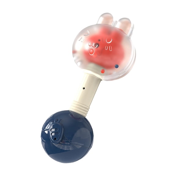 Clearance! Cute Cartoon Baby Rattle Shaker Toy, 0-36 Months Infant Hand Held Teething Rattle, BPA Free Plastic Sensory Toy, Boilable Molar Chew Toy, Newborn Baby Shower Gift for Boys Girls