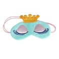 Clearance! Cute Eyes Cover Crown Style Travel Sleeping Blindfold Shade