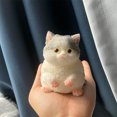 thumbnail image 1 of Cute Kitty Soft Toys Stress Relief Sensory Christmas Gifts for Kitty Lovers, Super Soft Plush Cat Stress Ball Anxiety Relief Party Favors Home Decor, 1 of 8