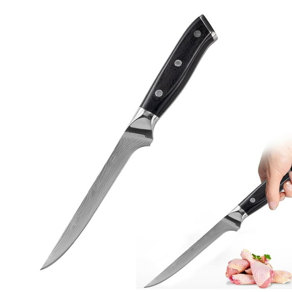 Clearance Cutter under $10,Customize Fillet Deboning Fish And Meat Fish Full Tang Handle Write Blessing For Father's Day