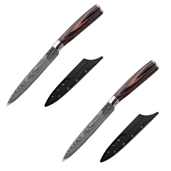 Clearance Cutter under $20 Meat Cutting Japanese Set Of Kitchen Chef Cleaver Meat Vegetable Damascus Kitchen Set