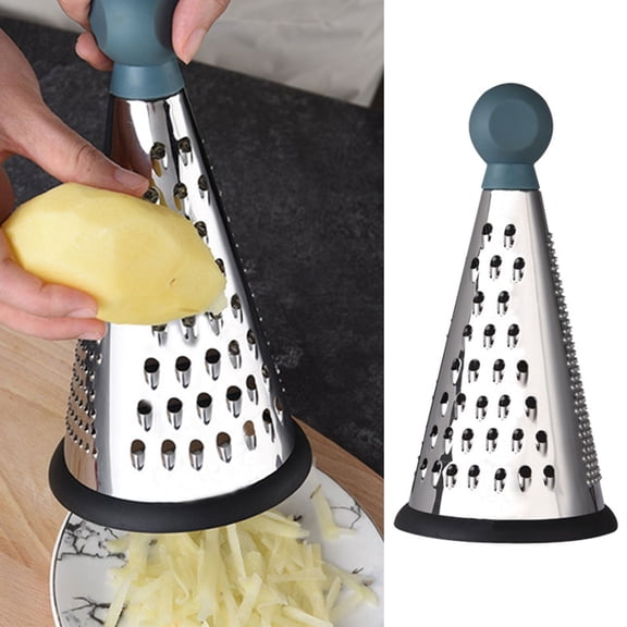 Clearance Cutter under $5 Three Planer Multifunctional Melon Planer Garlic Grater Kitchen Conical Melon Planer Home Stainless Grater