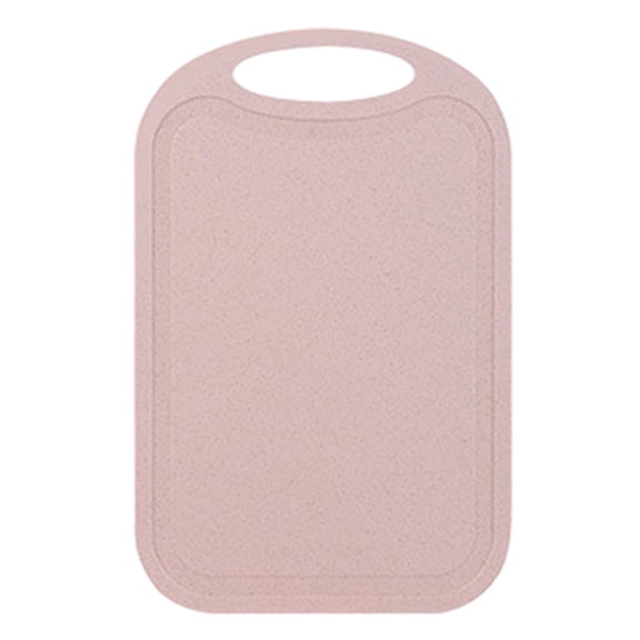 Hvmvliv Cutting Boards Plastic Plastic Cutting Board Flexible Cutting Board Mats Non-Slip Kitchen Chopping Board with Hanging Hole for Meat Veggies Cutting Use Pink(12.8x8.2in)
