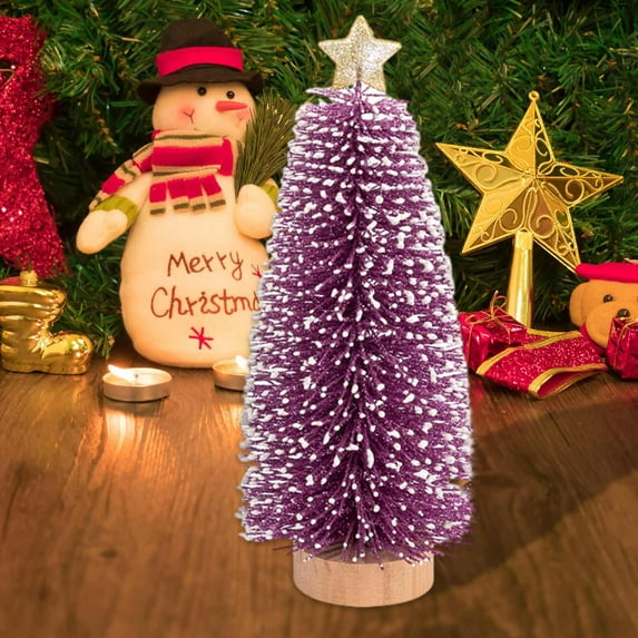 Clearance Czzoypi Christmas Decorations Indoor (Purple), Christmas Decoration Christmas Tree Christmas Decoration Decorations Christmas Tree Desktop Decoration Scene Layout Door Decoration